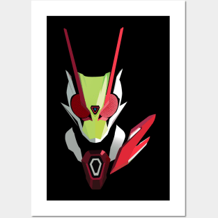 Kamen Rider Zero Two Head Posters and Art